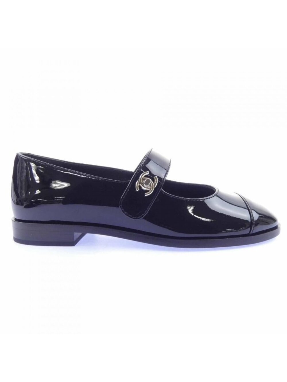 Chanel Mary Jane Turnlock Shoes